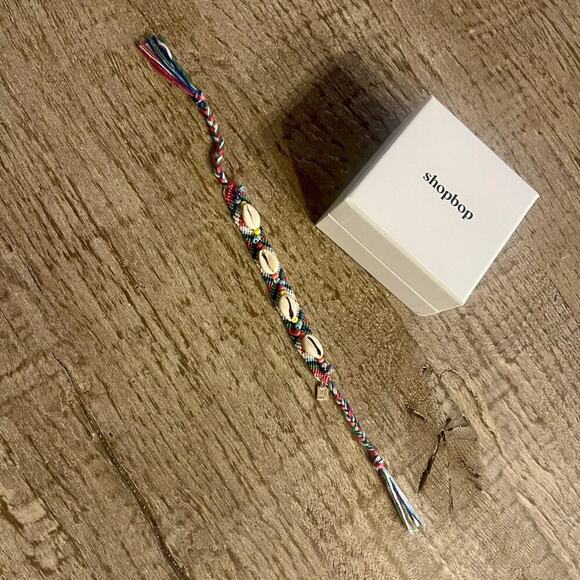 Dannijo Braided Shell Bracelet. - Picture 6 of 6